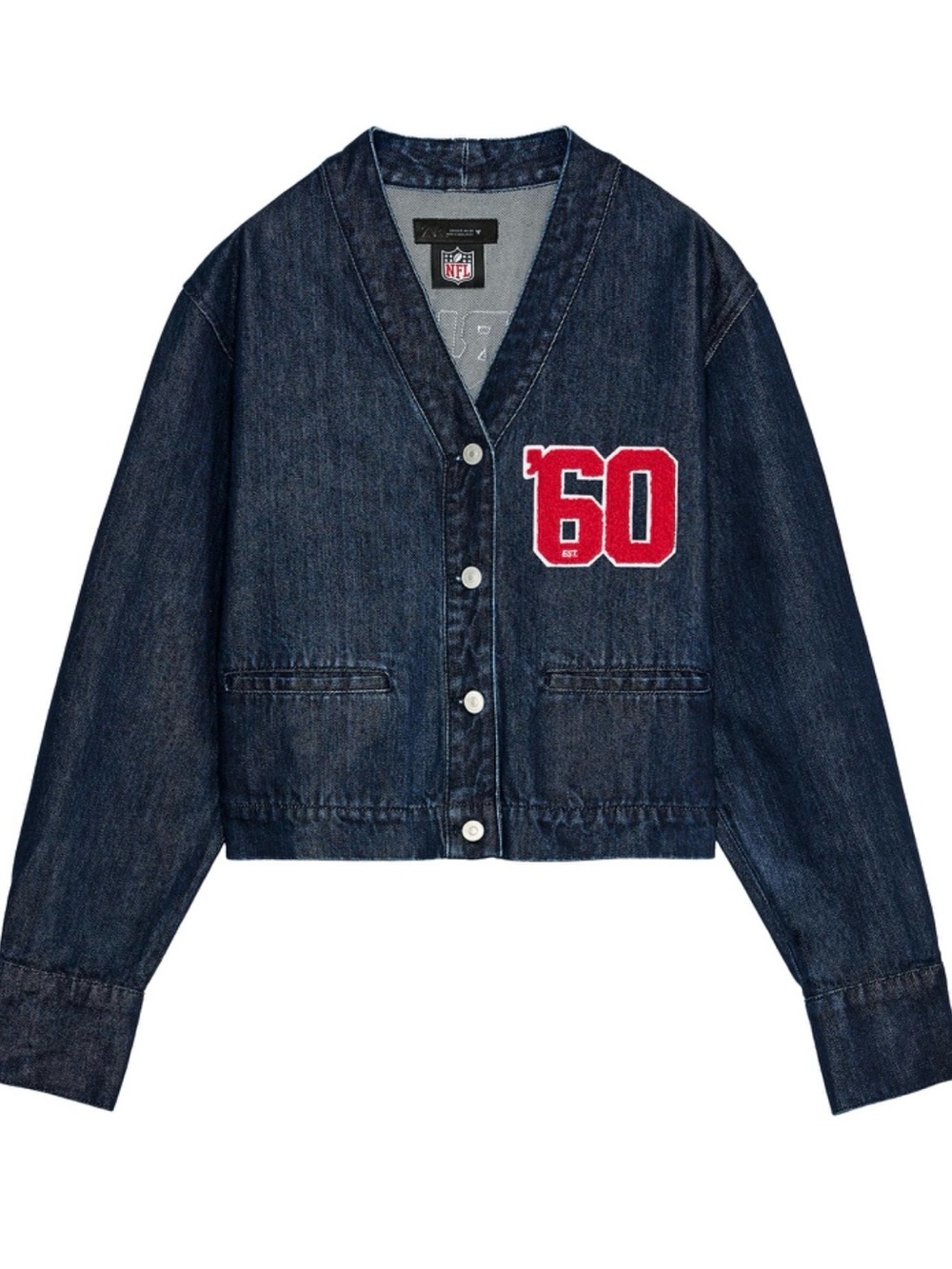 Zara NFL Patriots Over Shirt